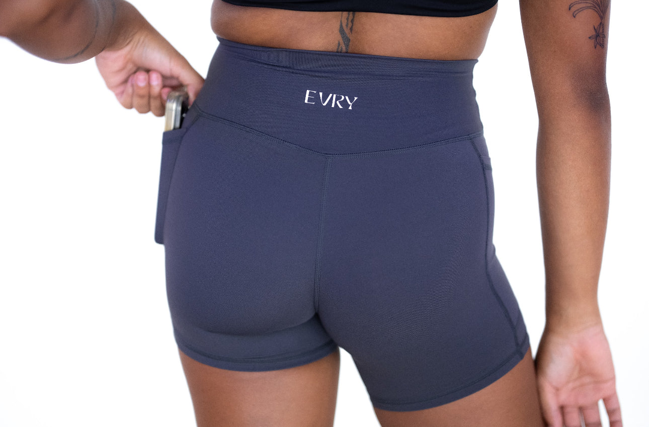 High Waisted Pocket Shorts