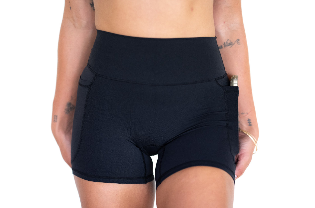 High Waisted Pocket Shorts