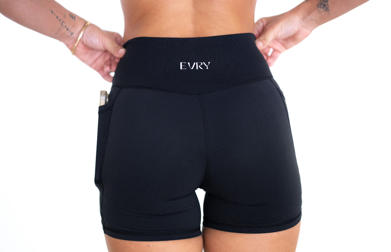 High Waisted Pocket Shorts