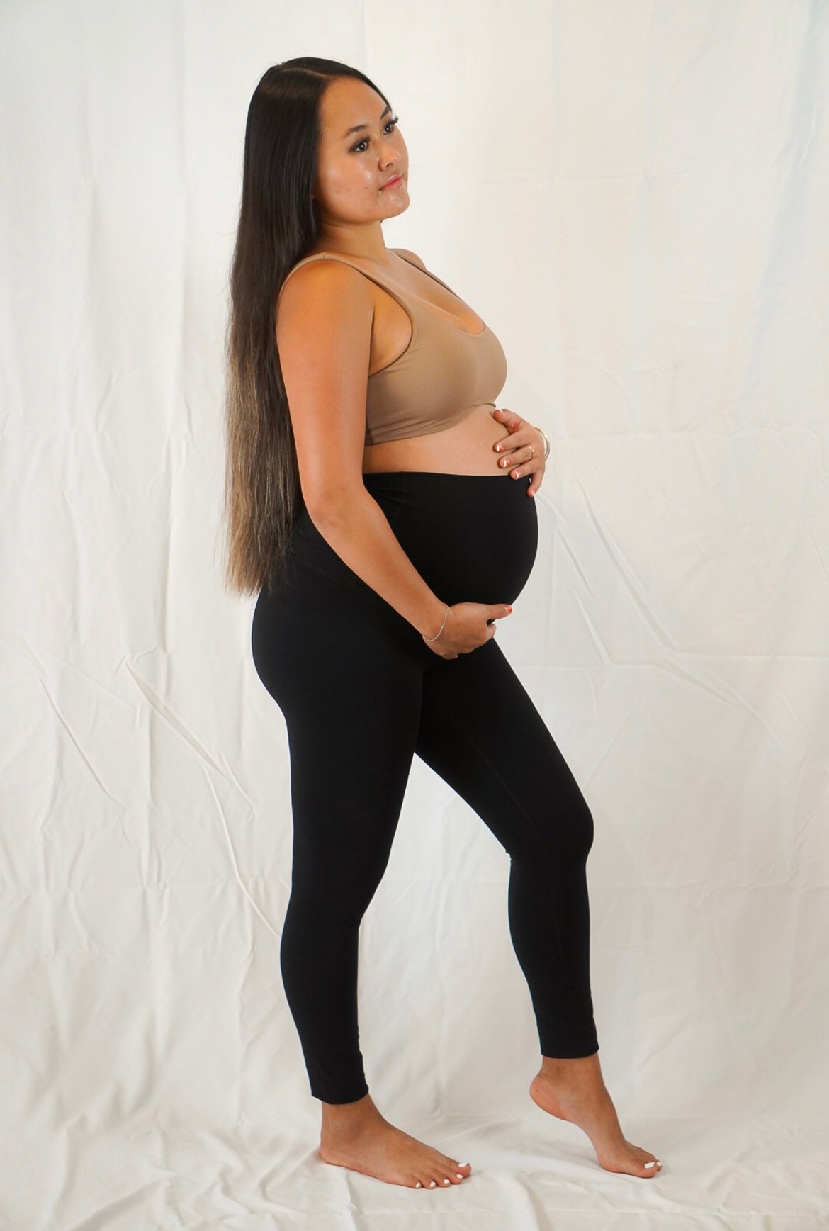 Full Coverage Leggings in Onyx