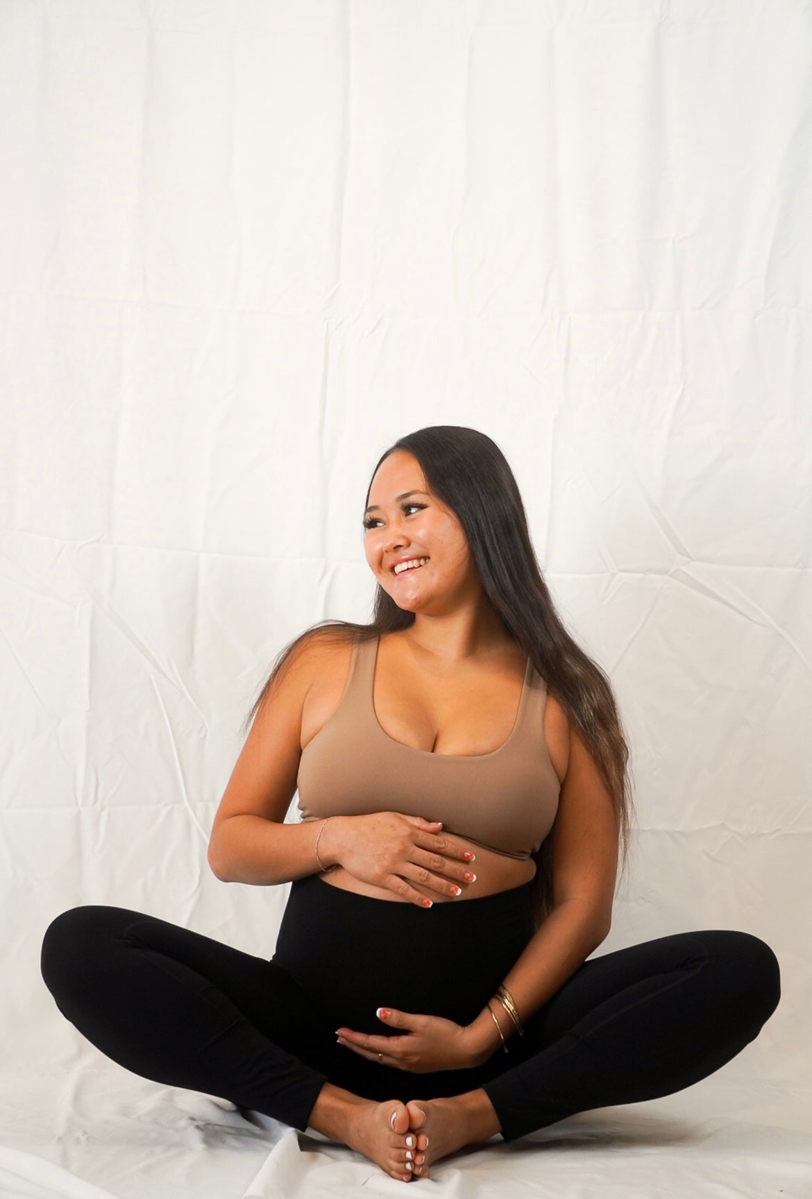 Full Coverage Leggings in Onyx