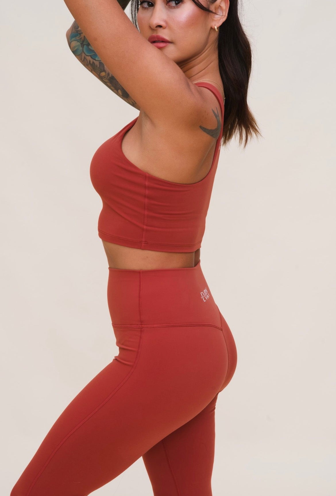 Merlot Racer Back Crop