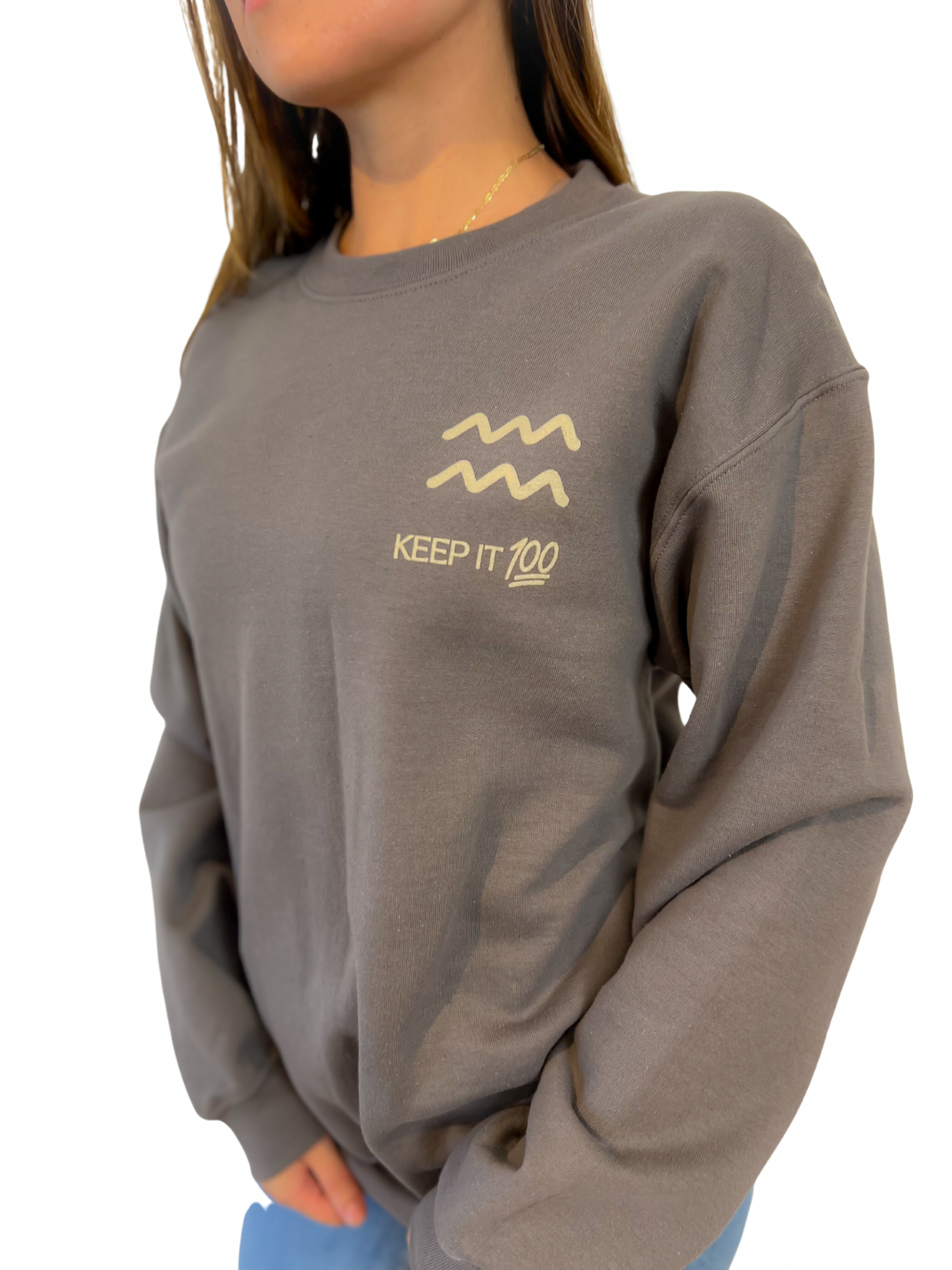 AQUARIUS SZN CREWNECK SWEATER