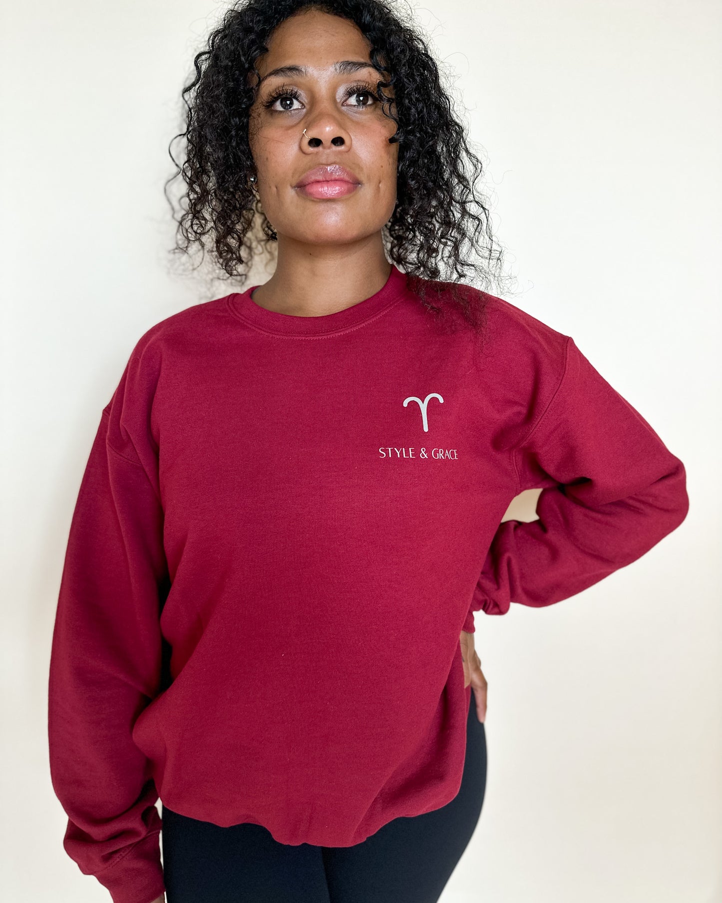 ARIES SZN CREWNECK SWEATER