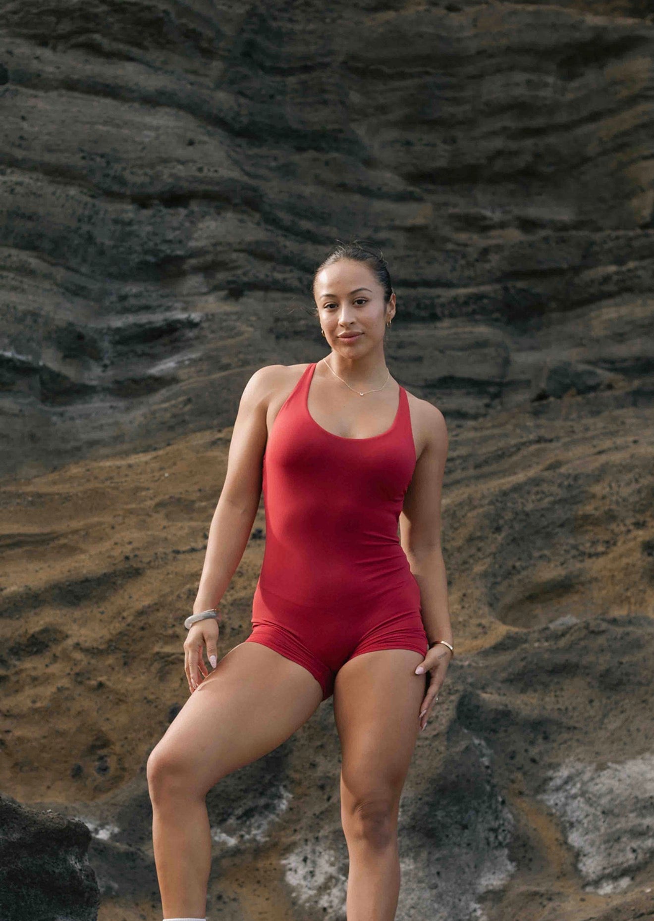 Red EVRY Romper