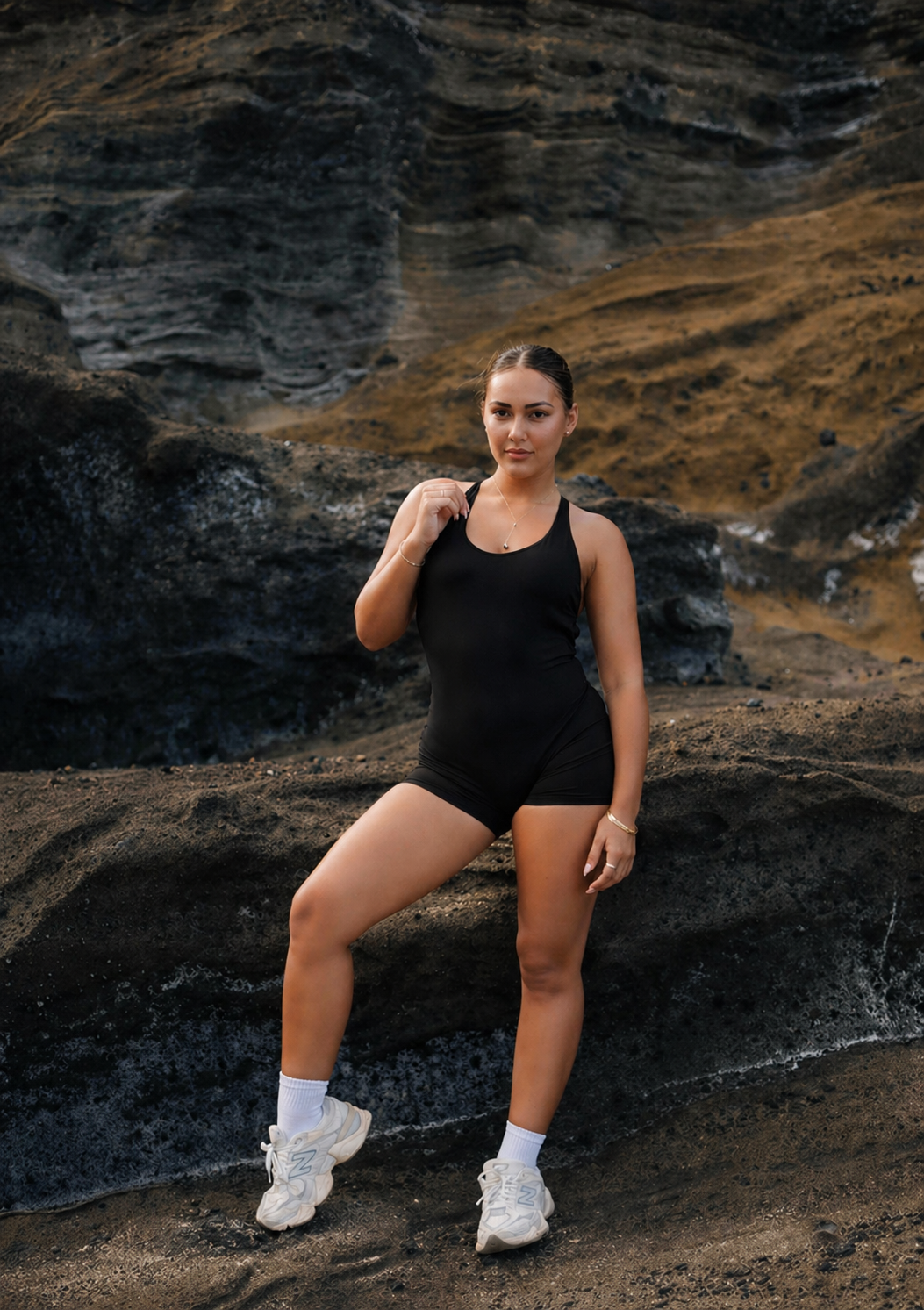 Black EVRY Romper