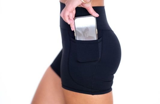 High Waisted Pocket Shorts