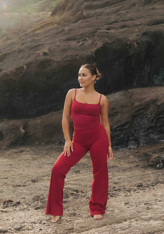 Ruby Red Form Leggings