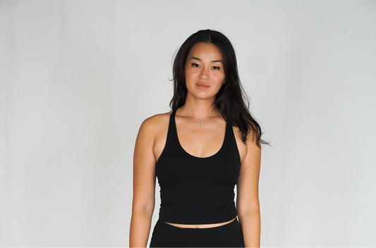 Black Twist Tank