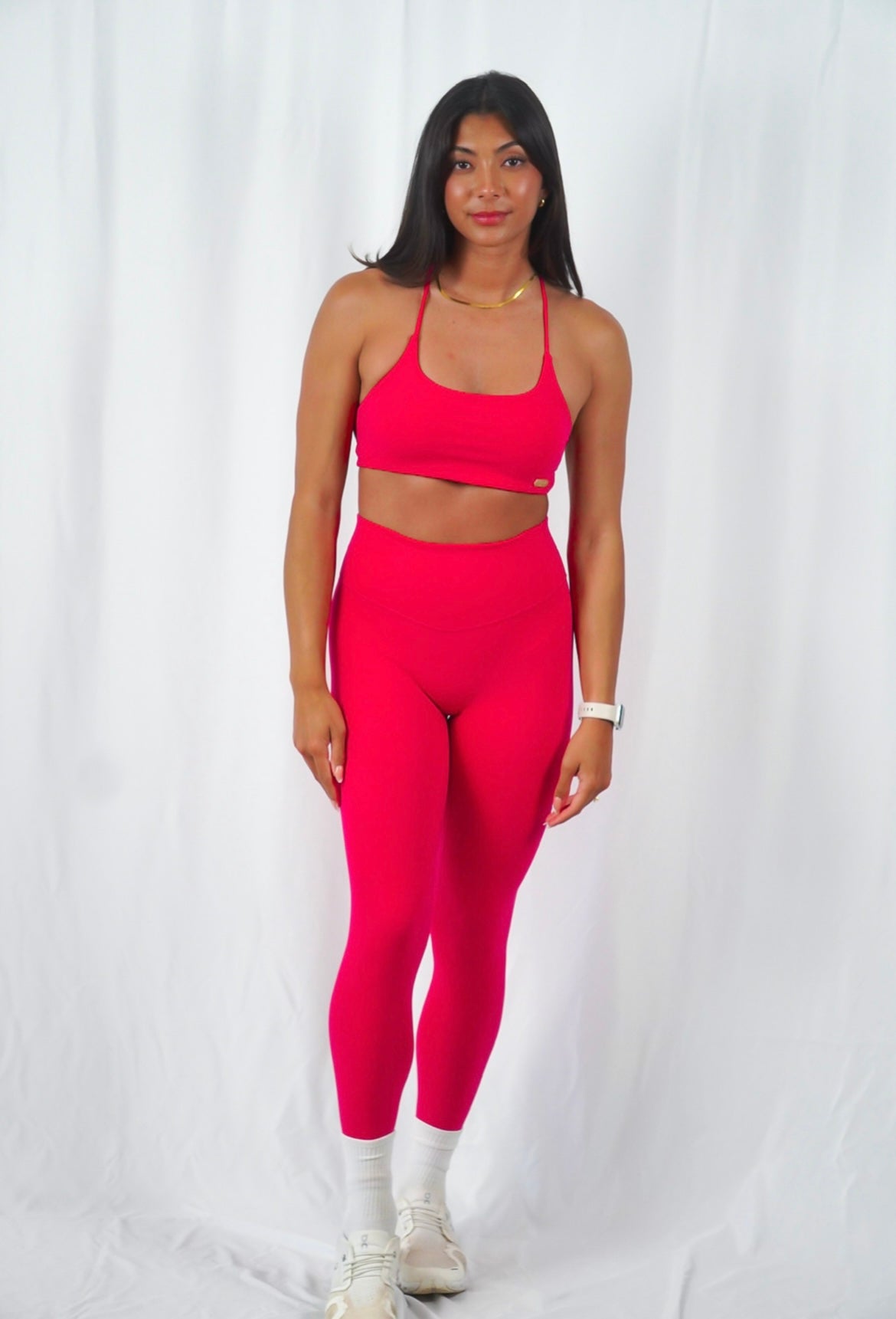 Watermelon Burst Full Length Leggings