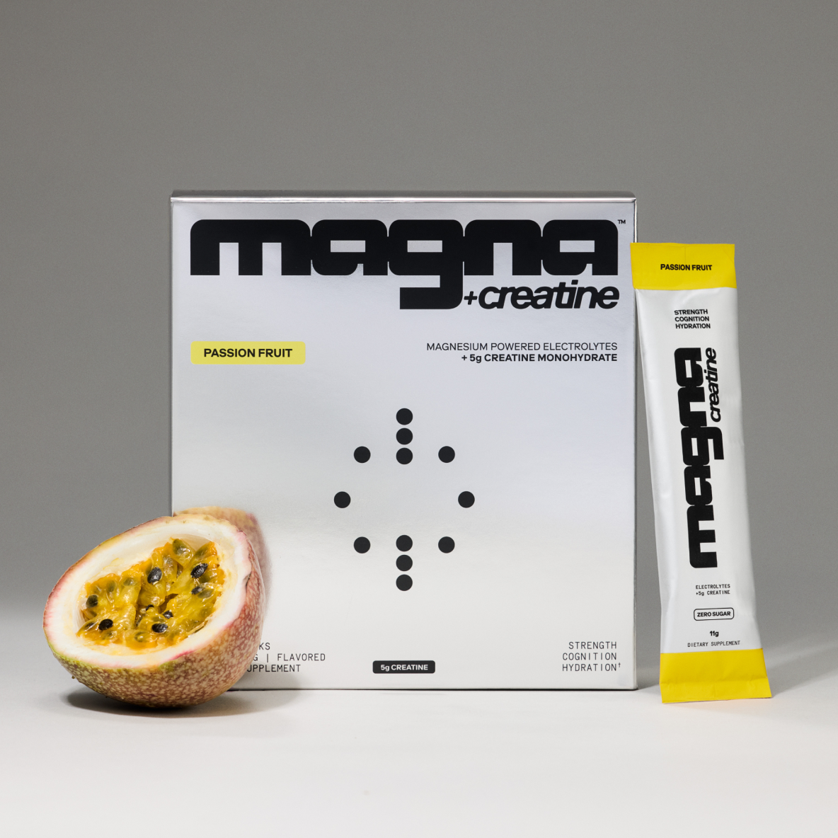 Magna + Creatine | Passionfruit | 14 Count